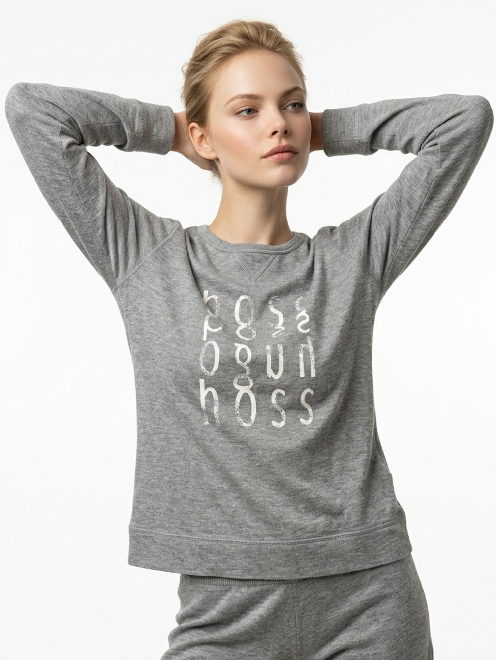 ✌️4 for $20✌️ Hugo boss french Terry sweat-shirt